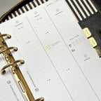 Foiled Doctor Appointment Planner Stickers: Mini Functional Stickers