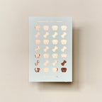 Foiled Dog Planner Stickers: Pet Icons
