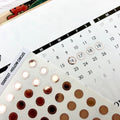 Foil Circle Outline Stickers