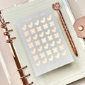 Foiled Tick & Cross Planner Stickers: Bujo Task Icons