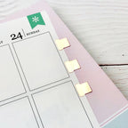 Blank Foiled Tab Stickers