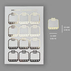 Book Review Sticker - Foiled Planner Stickers