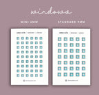 Cleaning Chore Planner Stickers: Mini Icon Set