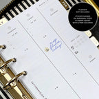 Foiled Floor Cleaning Planner Stickers: Mini Icon Stickers