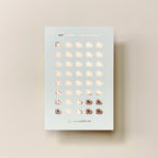 Mini Shoe Planner Stickers: 6mm Exercise Tracker Stickers