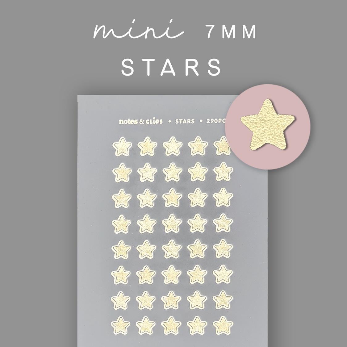 Foiled Star Stickers