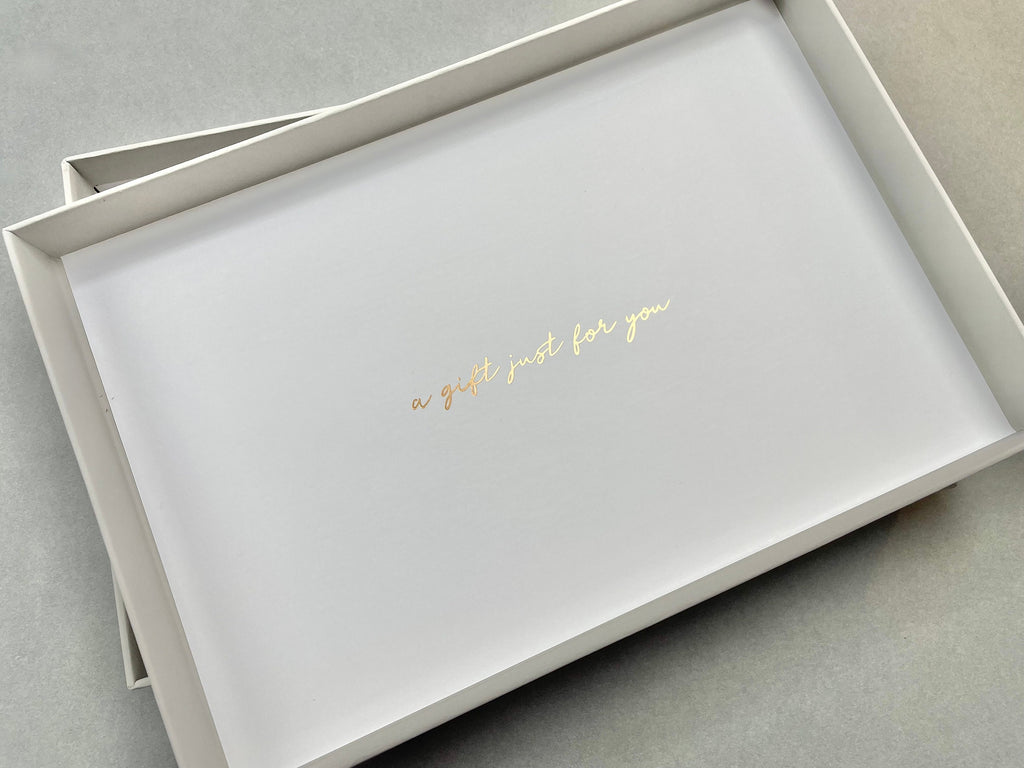 Blush Pink Stationery Set: Rose Gold Accents, Letterbox Gift