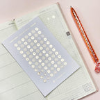 Mini Scallop Planner Stickers: 5mm Bujo Stickers