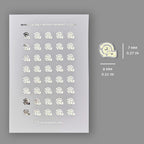 Foiled Finance Stickers - Repeat Payment Icons