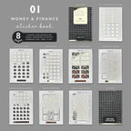 Money & Finance Sticker Book: Mini Planner Icons
