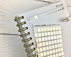 Foil Flag Planner Stickers: 99 Mini Stickers