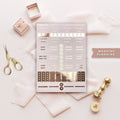 Foiled Functional Stickers - Wedding Planning Stickers