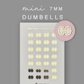 Gold Foil Workout Stickers: Gym Planner Icons