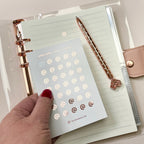 Foiled Email Planner Stickers: 9mm Icon Stickers