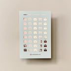 Foiled Happy Mail Mini Planner Icon Stickers