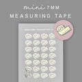 Foiled Measuring Tape Weight Loss Stickers
