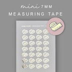 Foiled Measuring Tape Weight Loss Stickers