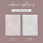 Wedding Planning Stickers: 14 Sheet Milestone Countdown Bundle