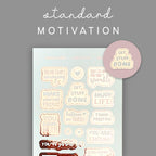 Foiled Motivational Planner Stickers