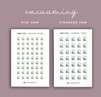 Cleaning Chore Planner Stickers: Mini Icon Set