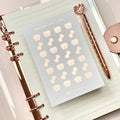 Foiled Dog Planner Stickers: Pet Icons