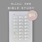 Foiled Bible Study Sticker