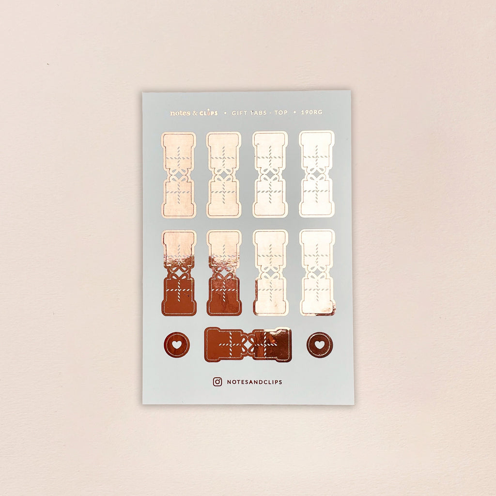 Page Markers for Planners, Mini Tabs, Gift Bookmark, Planner Bookmark