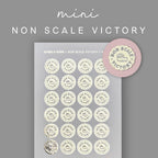 Foiled Weight Loss Stickers - Non Scale Victory Awards