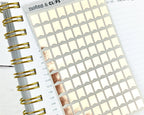Foil Planner Stickers | 4 Sheet Utility Bundle
