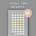 Foiled Mini Heart Stickers