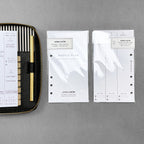 Minimalist Personal Planner Inserts: Undated WO2P, Self Care, 3 Month