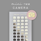 Camera Icon Planner Stickers