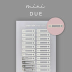 Foiled Due Stickers