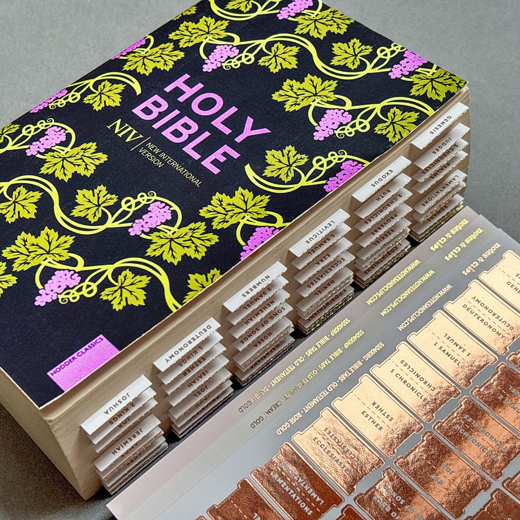 Bible Tabs - Foiled Tabs for Bibles