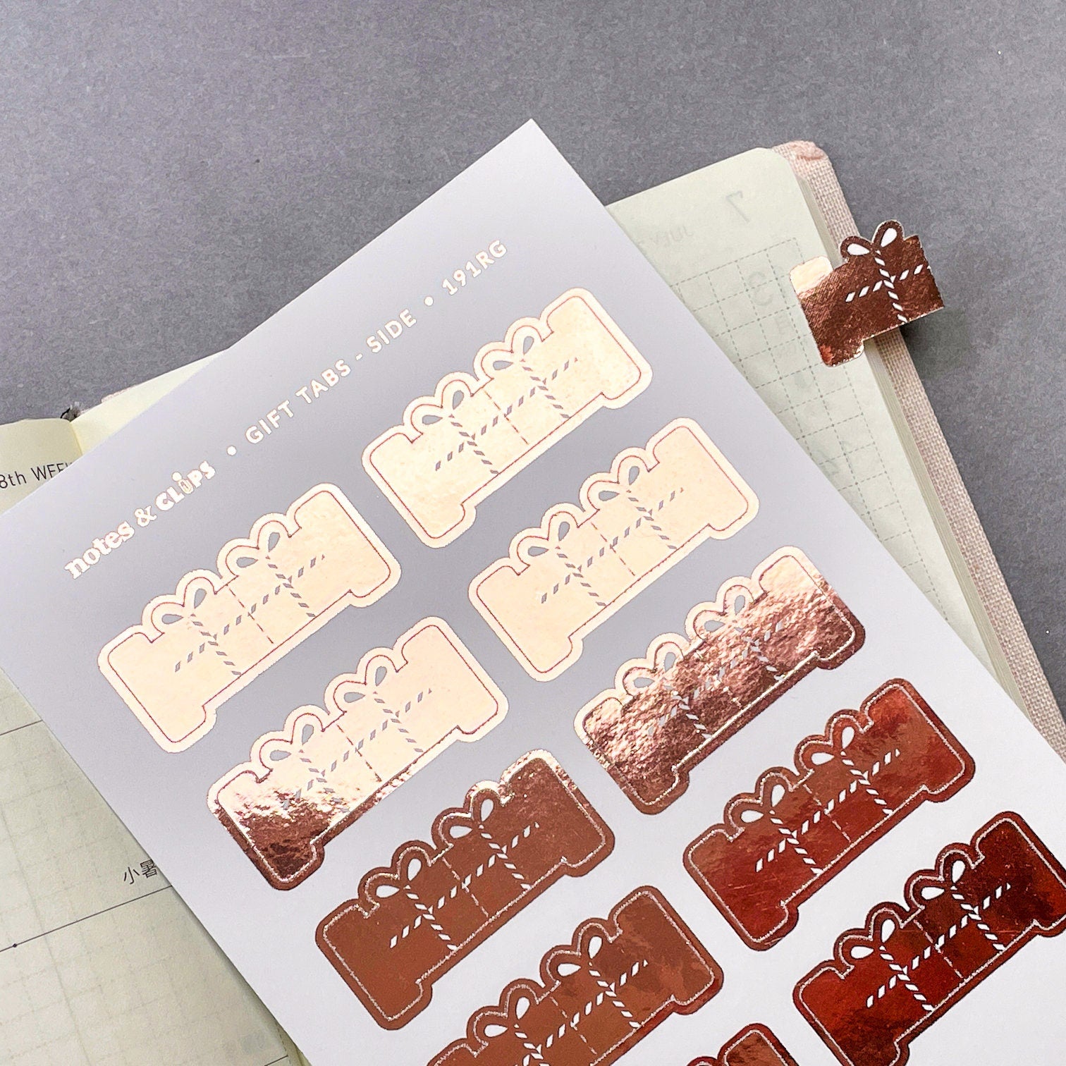 Page Markers for Planners, Mini Tabs, Gift Bookmark, Planner Bookmark