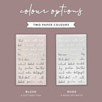 Foiled Wedding Script Words - Wedding Planning Stickers