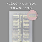 Foiled Tracker Stickers