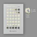 Gold Foil Cleaning Icons: Functional Planner Stickers
