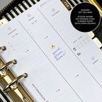 Foiled Work From Home Planner Stickers: Mini Icon Stickers