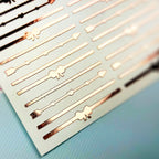 Mixed Foiled Divider Stickers