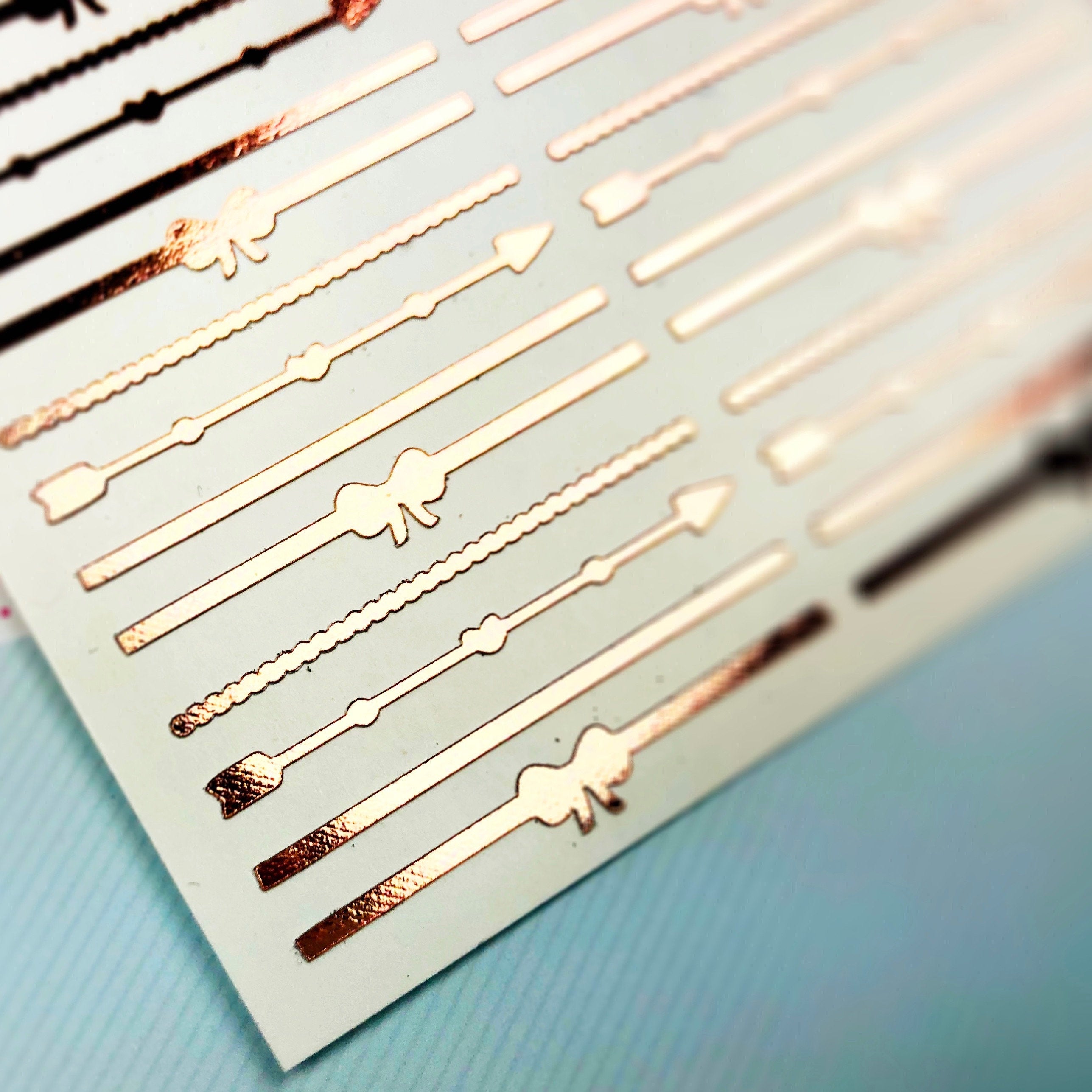 Mixed Foiled Divider Stickers