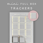 Foiled Planner Tracking Stickers