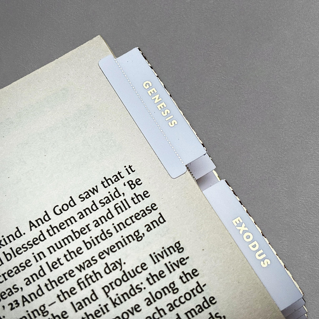 Bible Tabs - Foiled Tabs for Bibles