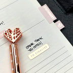 Foiled Wedding Planning Stickers: Task Status Labels
