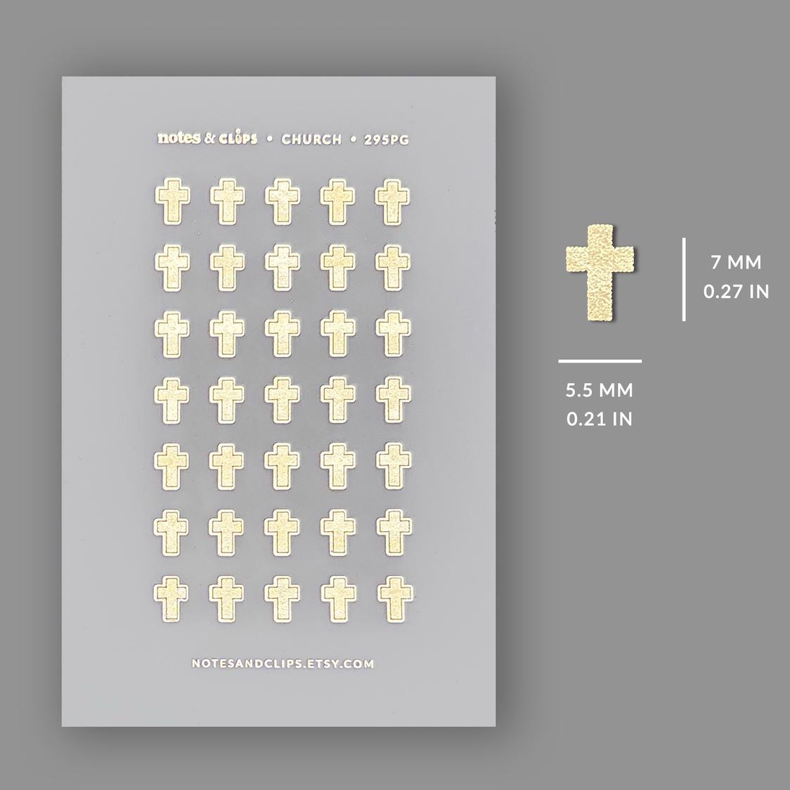 Foiled Church Icons