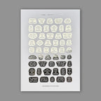 Foiled Motivational Planner Stickers