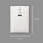 Pack of 10 Non-Foiled Oops Planner Stickers