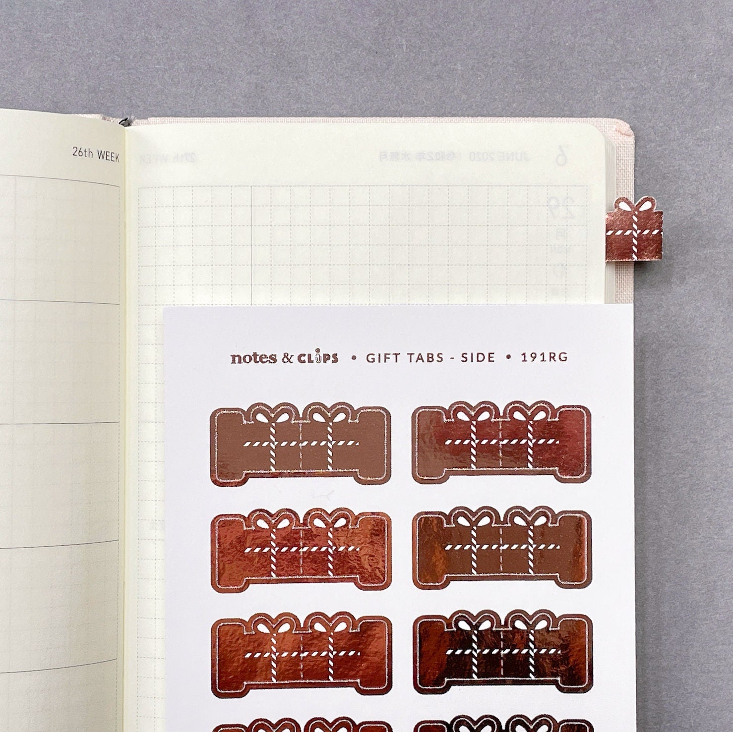 Page Markers for Planners, Mini Tabs, Gift Bookmark, Planner Bookmark