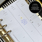 Gold Foil Celebration Stickers: Planner Icons