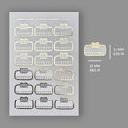 Reading Tracker Sticker Sheet